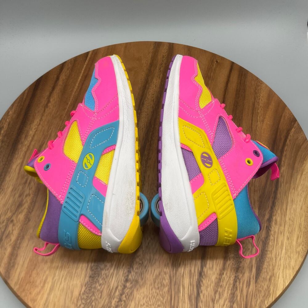Heelys Force Shoes Womens Size 6 Colorblock Pink Multicolor Casual Skate Sneaker - Picture 6 of 8